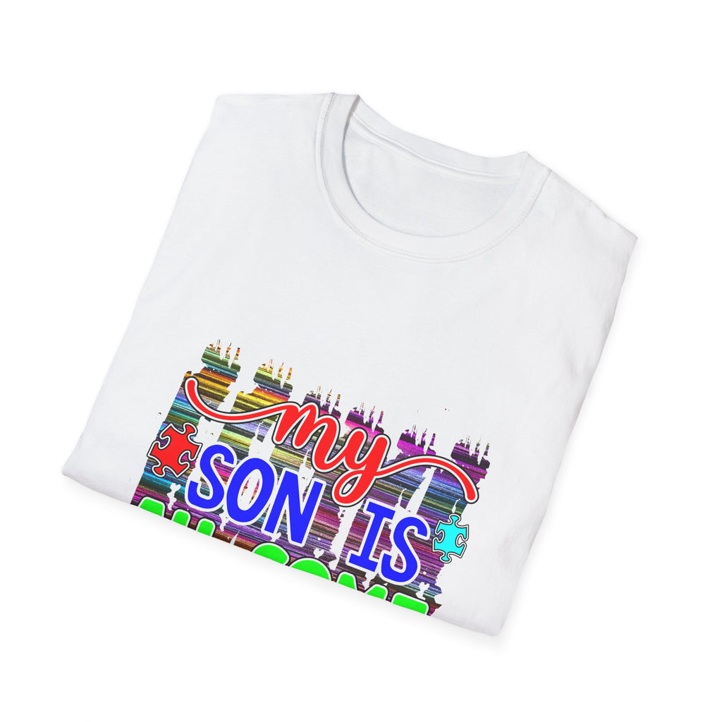 My Son Is AU-some Autism Pride T-Shirt