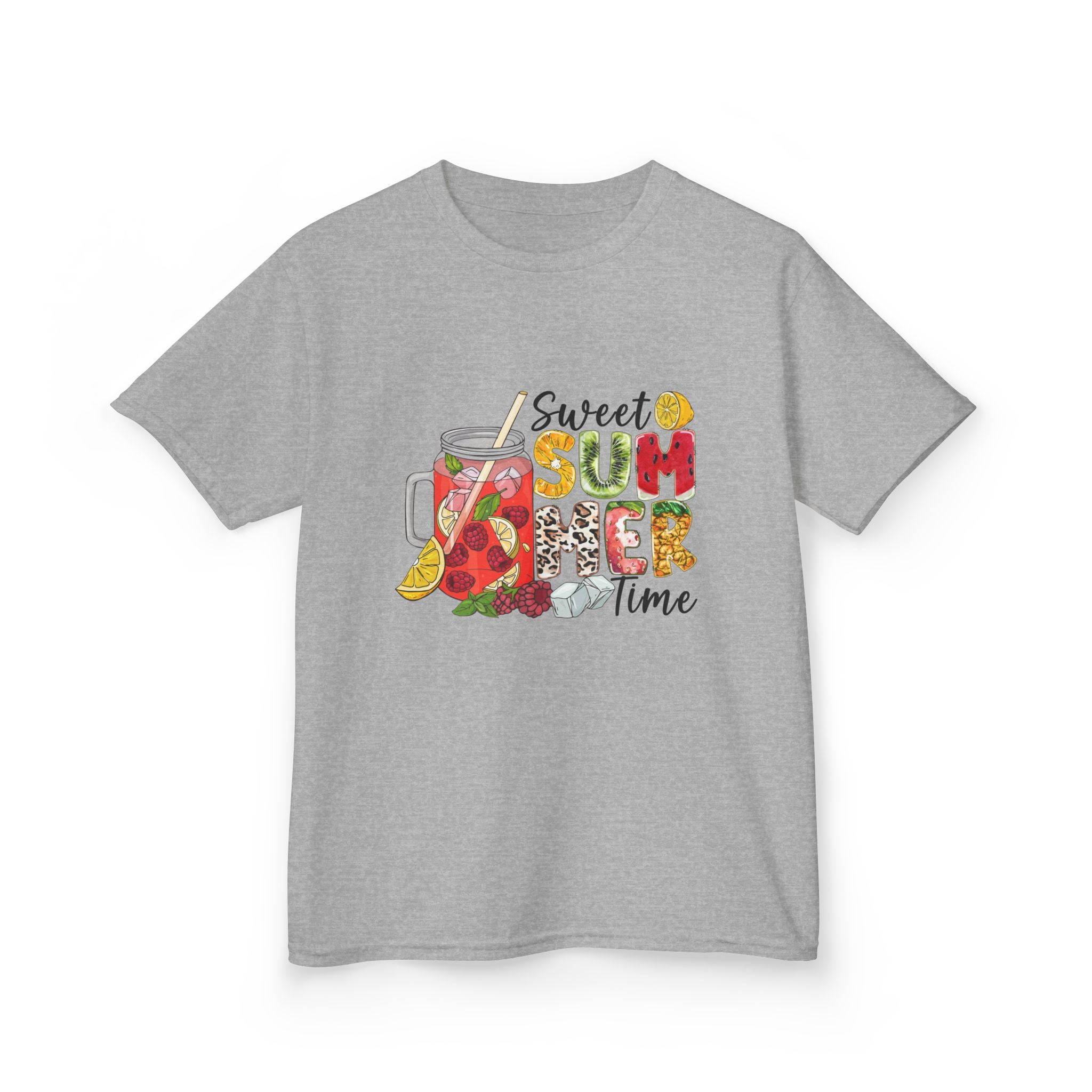Kids Tee — "Sweet Summer Time" Fruit Pitcher Graphic