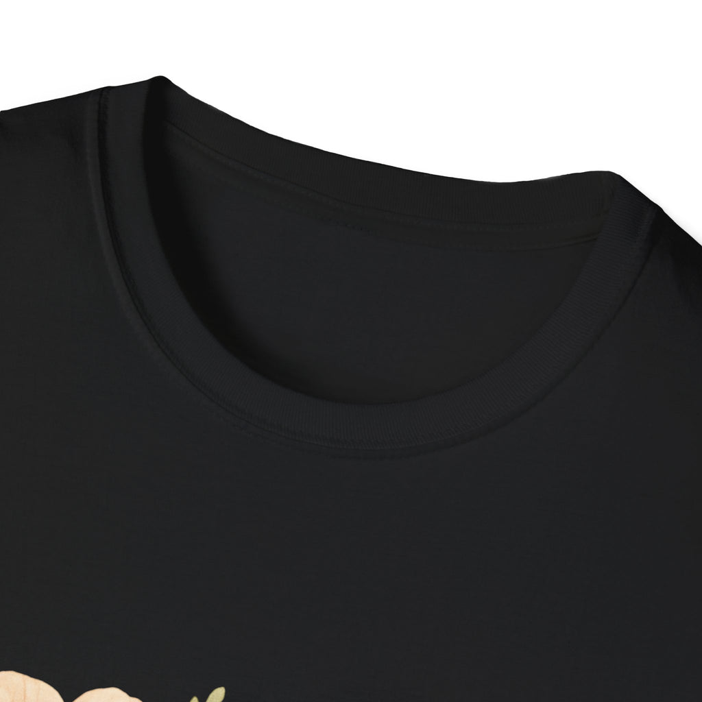 T-Shirt — "Introverted But Willing to Discuss Books" Floral Book Lover Tee