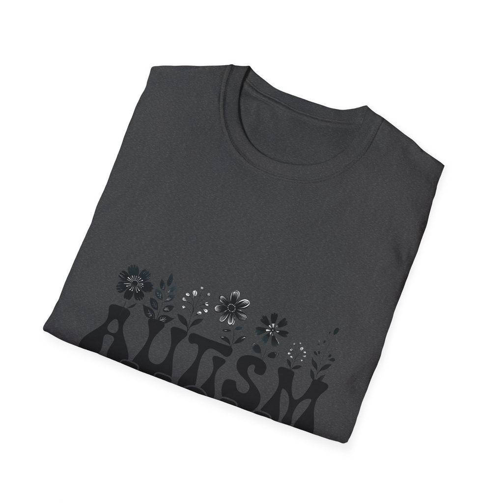 Autism Mom T-Shirt — Floral Retro 'Autism Mom' Tee for Proud Moms
