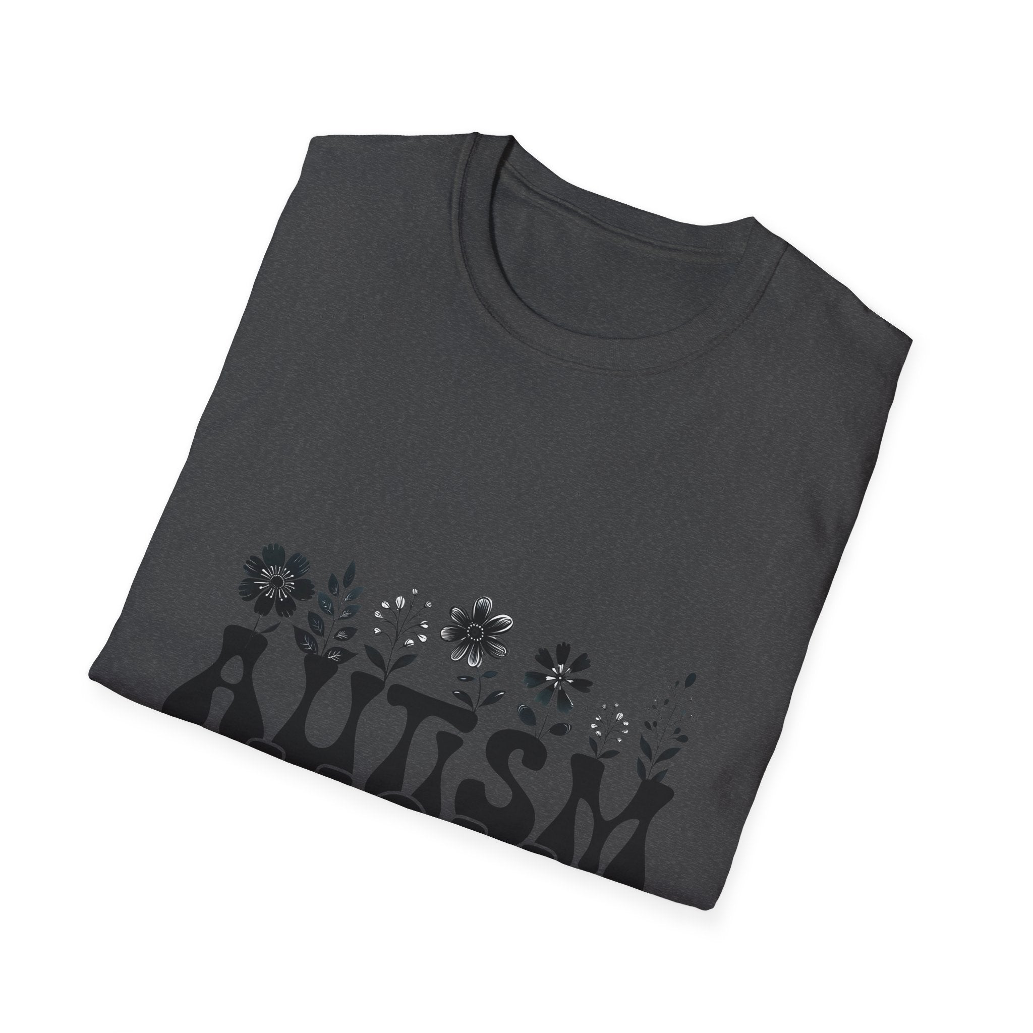 Autism Mom T-Shirt — Floral Retro 'Autism Mom' Tee for Proud Moms
