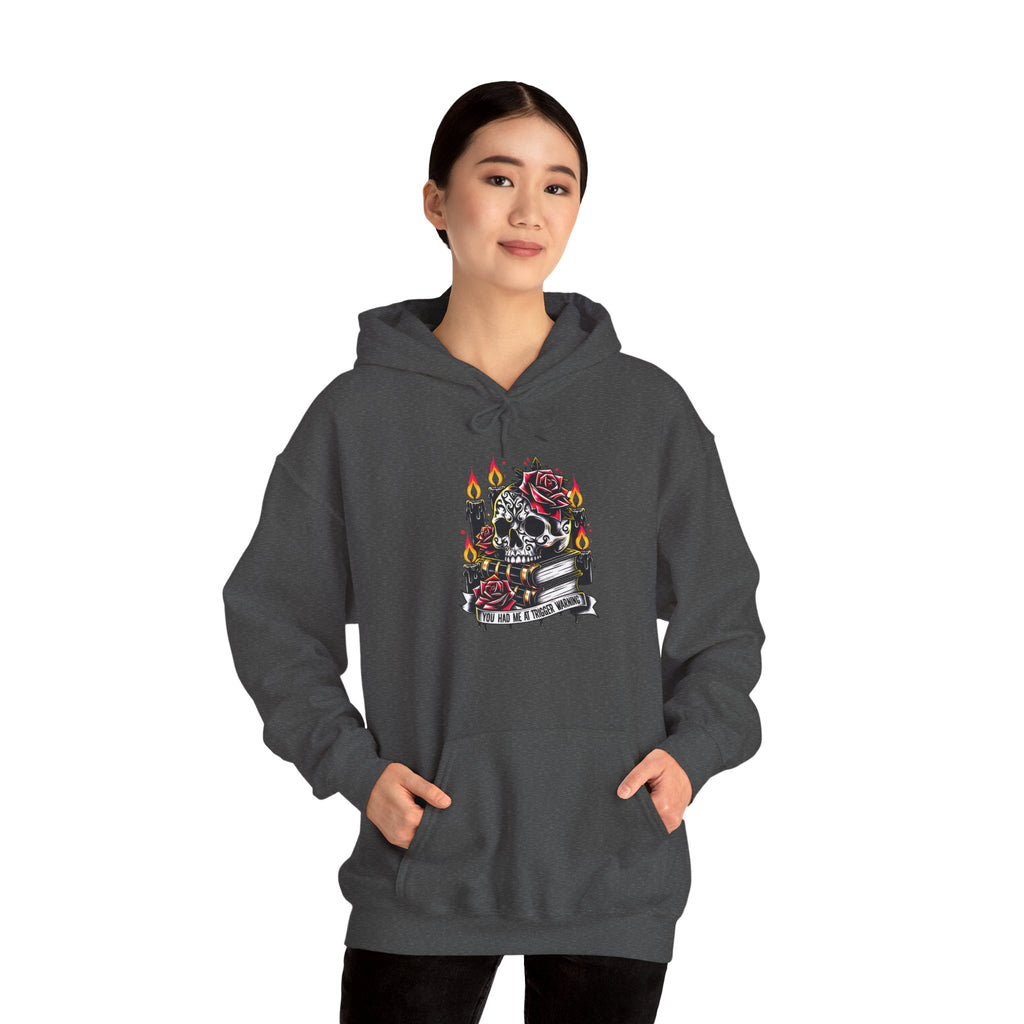 Skull & Roses Candle Memorial Hoodie