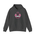Hoodie — “Who Needs Friends When You Have Narrators?” Bookish Pink Floral Hoodie