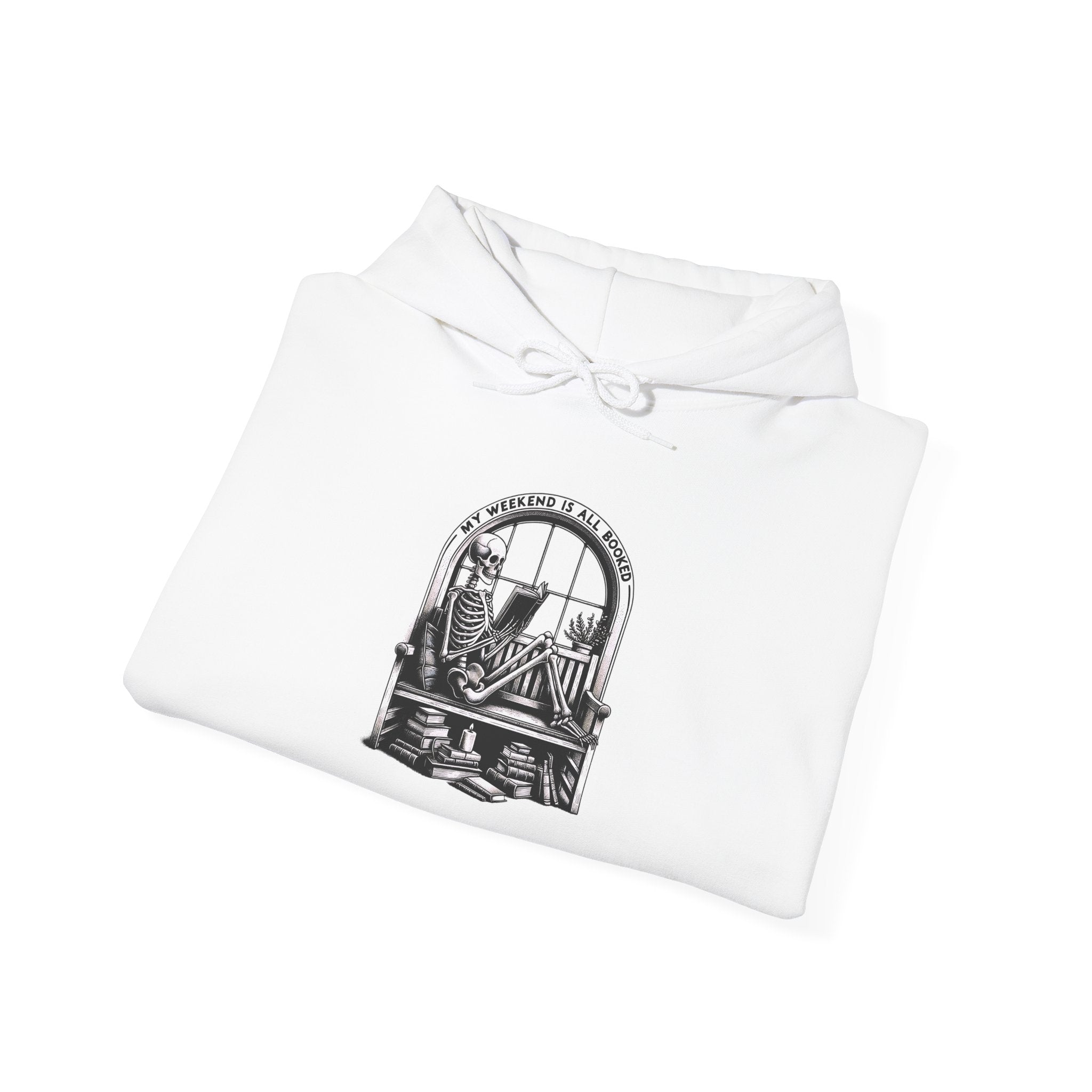 Hoodie — Vintage Observatory Telescope Illustration