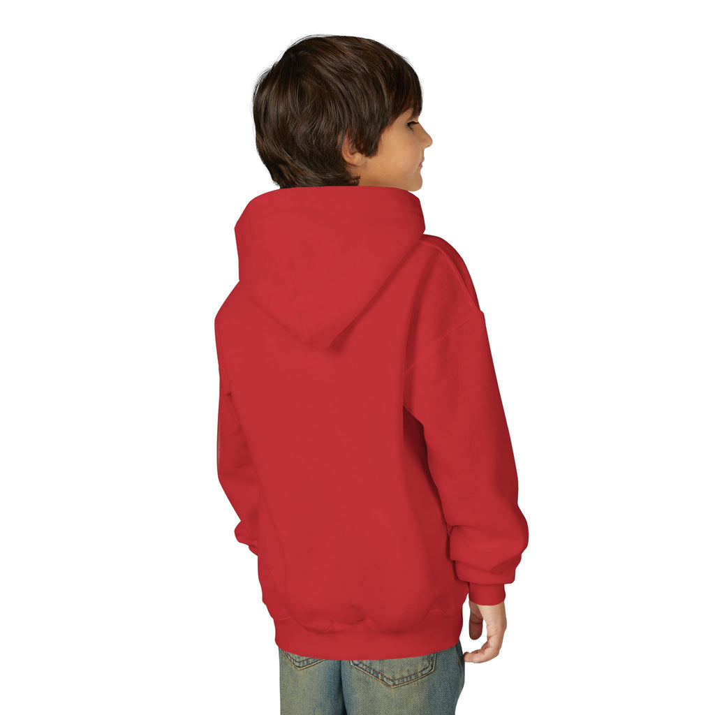 Kids Tractor Hoodie with Colorful Puzzle Pieces — Autism Awareness Youth Sweatshirt