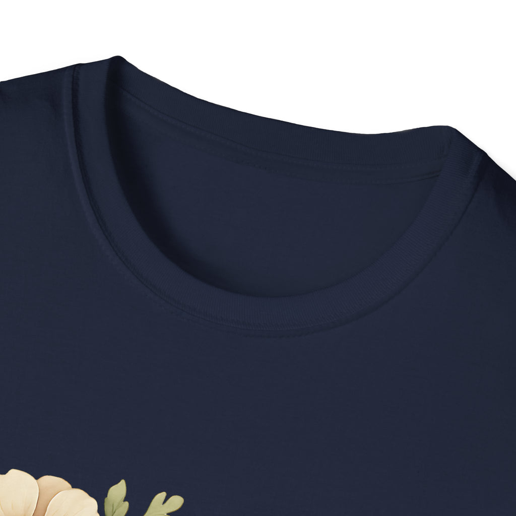 Bookshop T-Shirt — "Meet Me at the Bookshop" Floral Reader Tee