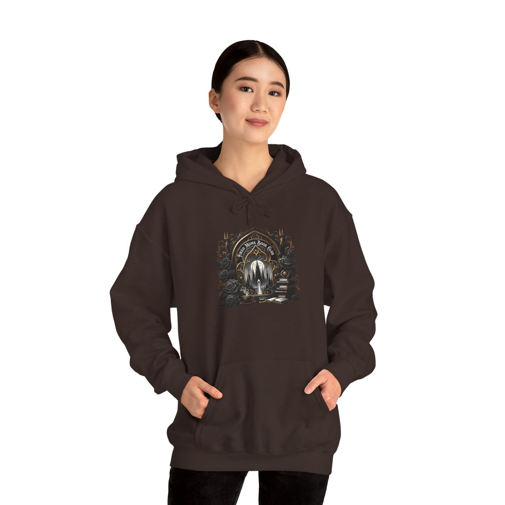 Mystic Forest Portal Hoodie — Gothic Nature Graphic Sweatshirt
