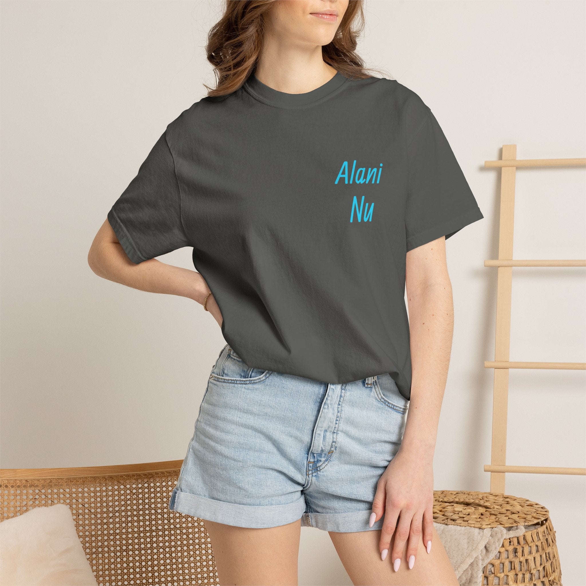Good Vibes Only Graphic Tee — 'Alani Nu' Blue Drink Design