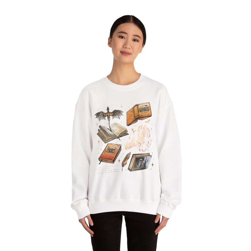 Bookish Dragon Crewneck Sweatshirt