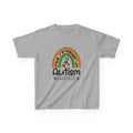 Autism Awareness Kids T-Shirt – Rainbow Puzzle Ribbon Tee