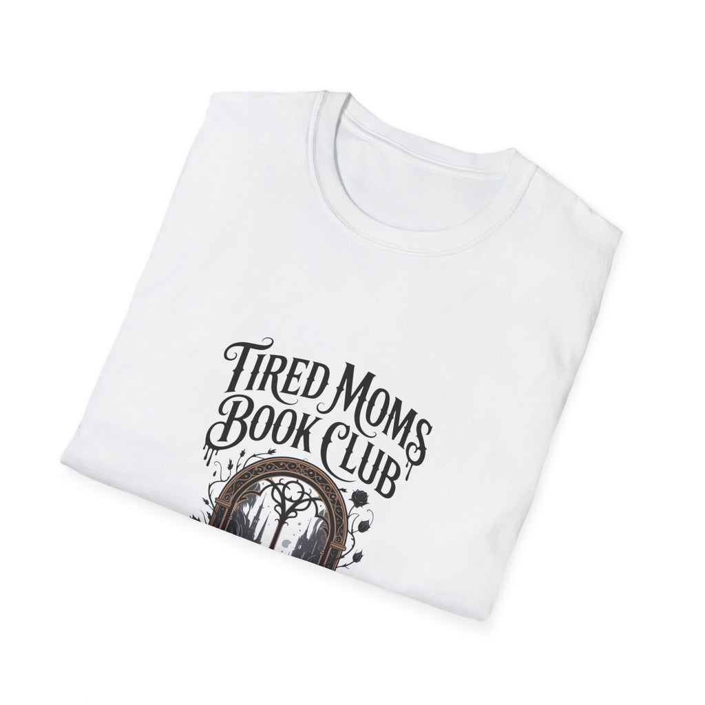 Tired Moms Book Club T-Shirt — Cozy Reading Tee for Book-Loving Moms