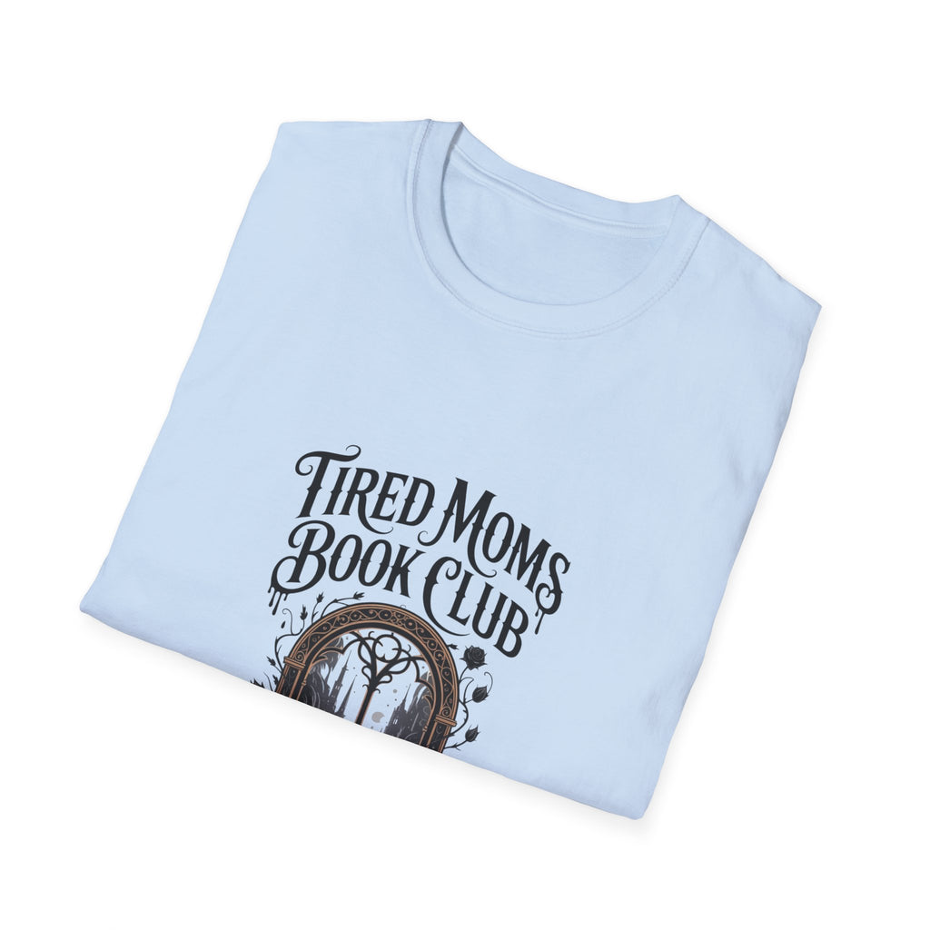 Tired Moms Book Club T-Shirt — Cozy Reading Tee for Book-Loving Moms