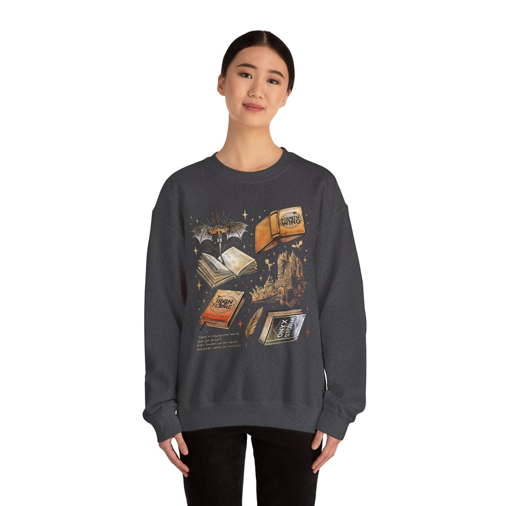Bookish Dragon Crewneck Sweatshirt