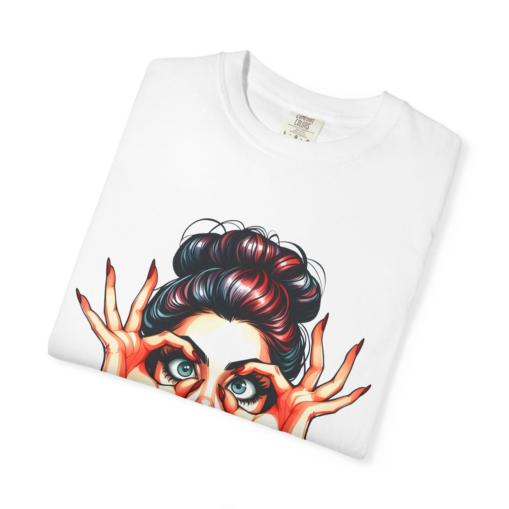I See Stupid People T-Shirt — Funny Retro Woman Graphic Tee