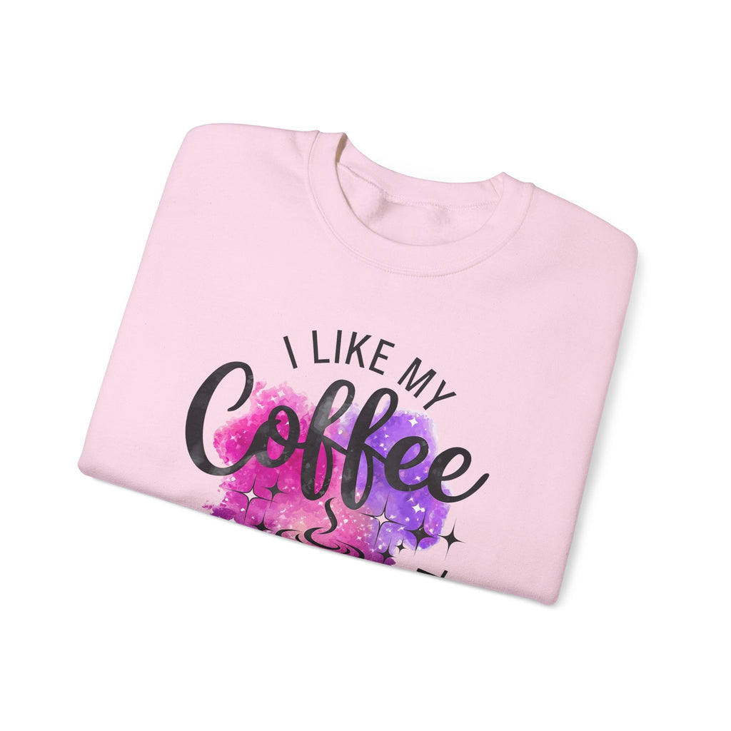 Coffee Sweatshirt — "I Like My Coffee Black as My Soul" Crewneck