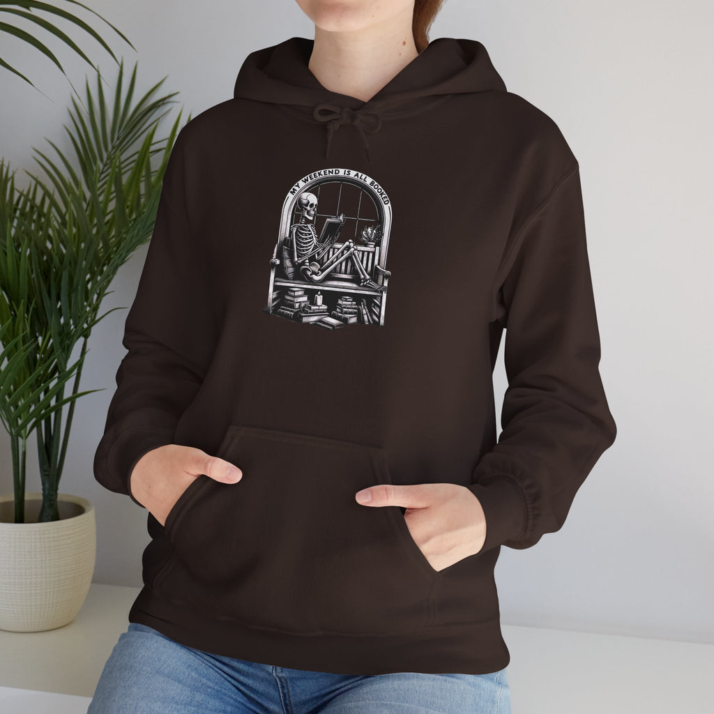 Hoodie — Vintage Observatory Telescope Illustration