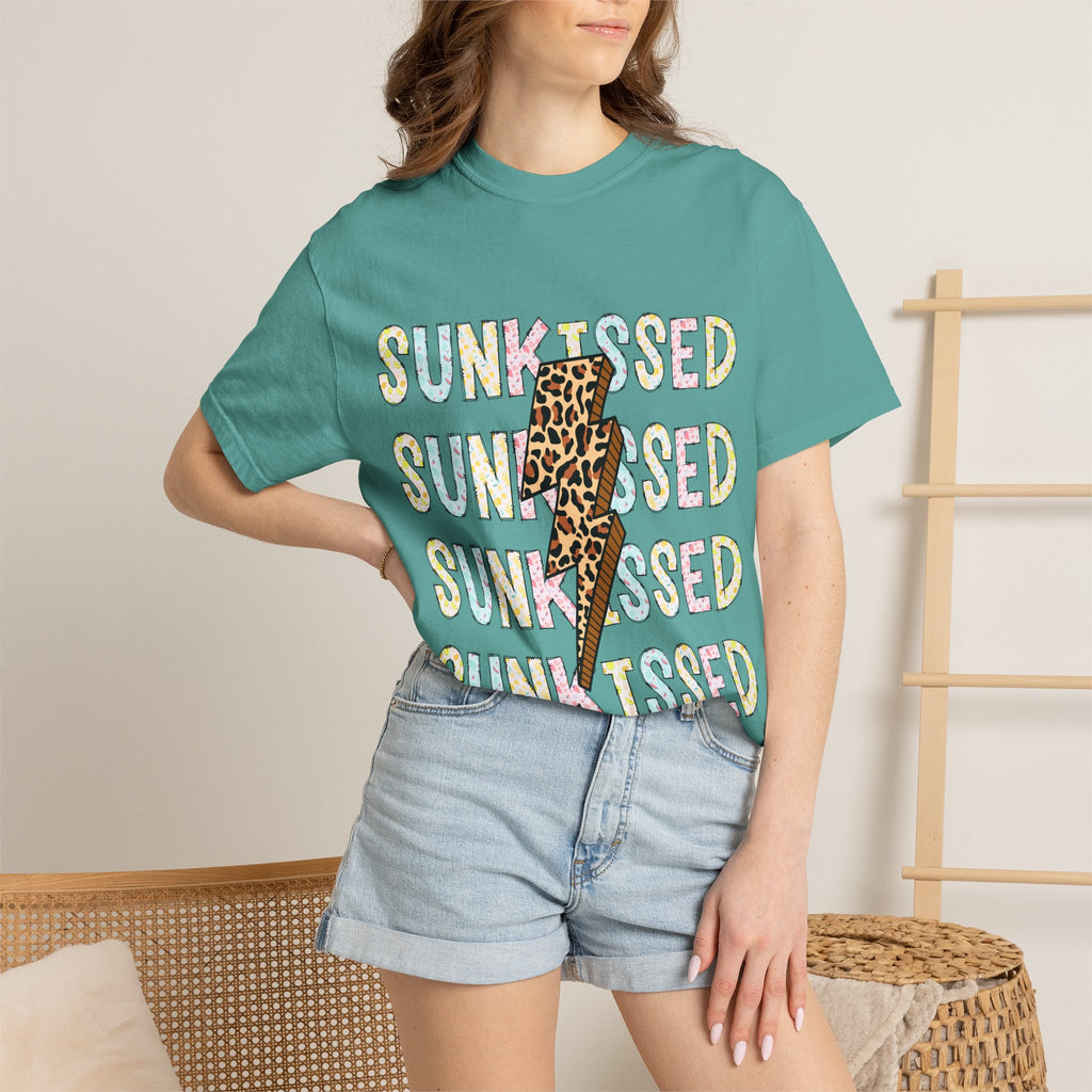 Sunkissed Leopard Bolt T-Shirt