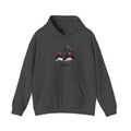 Book of Shadows Hoodie — Gothic Open Book Design with Roses