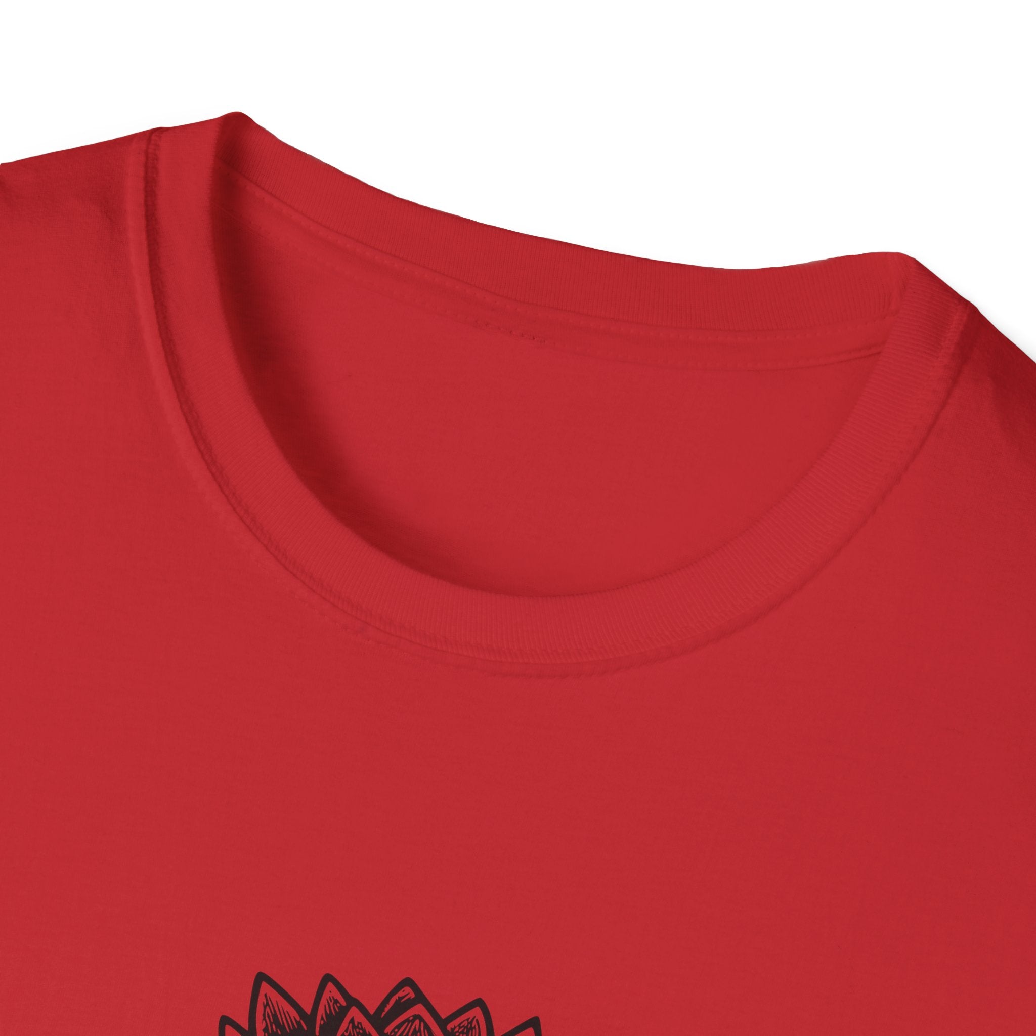 T-Shirt — "Just a Girl Who Loves Books" Floral Succulent Stack