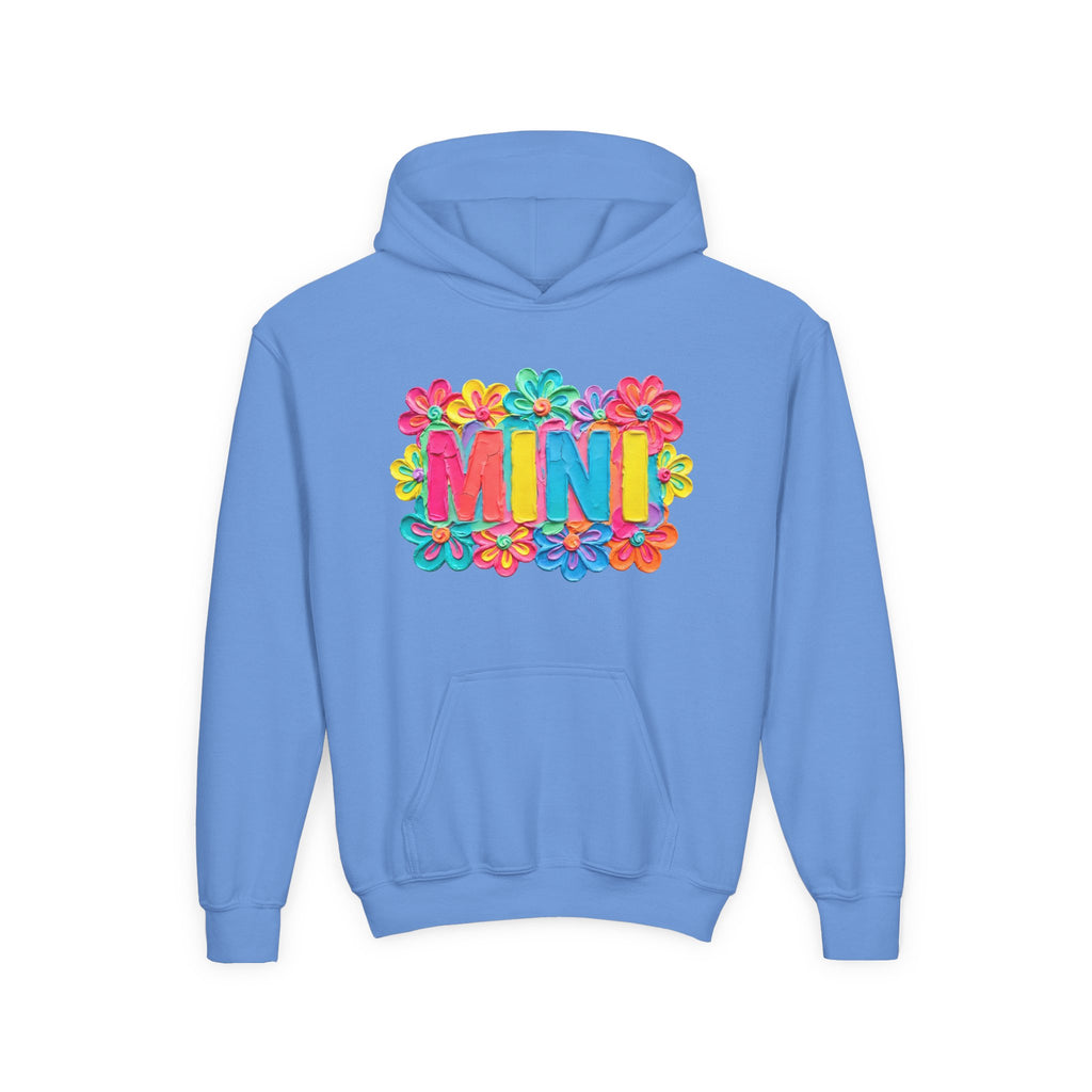 Youth Hoodie — "MINI" Colorful Floral Kids Pullover
