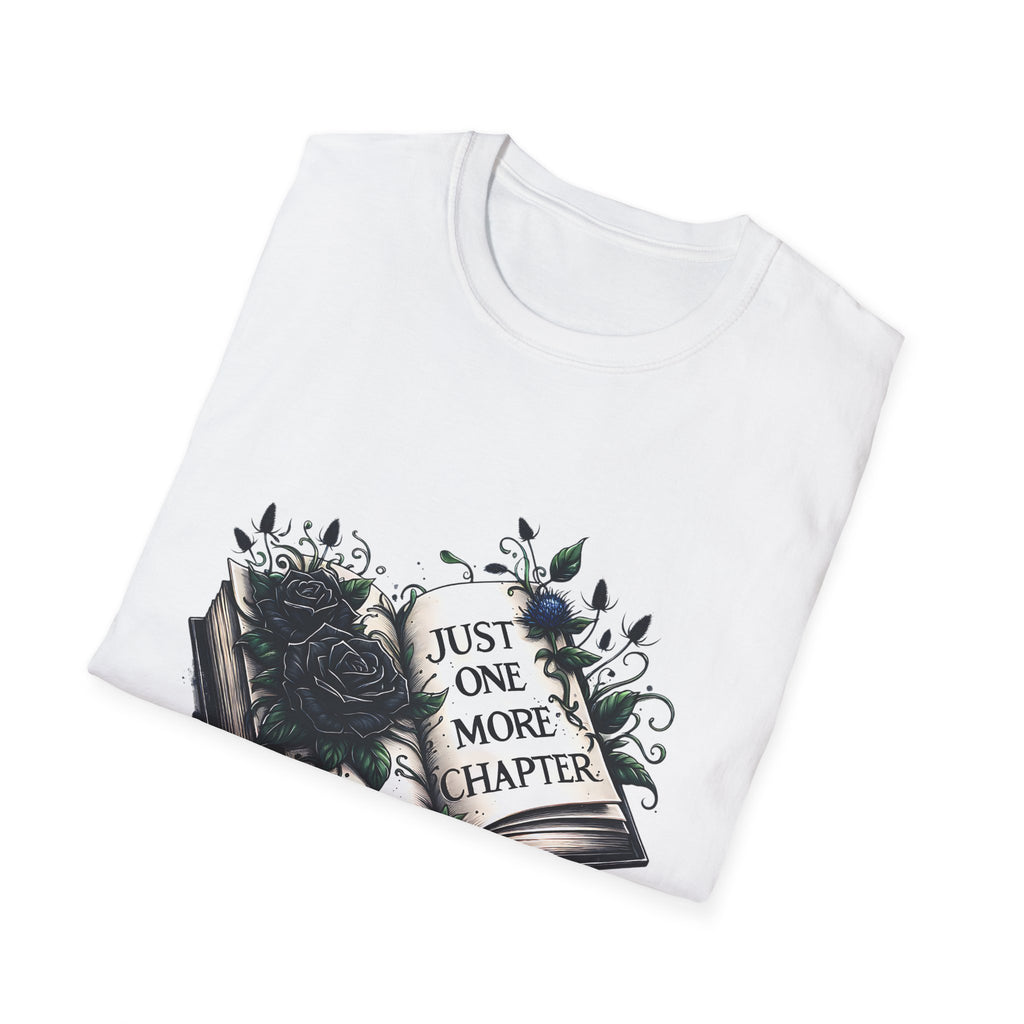 T-Shirt — "Just One More Chapter" Book Lover Tee