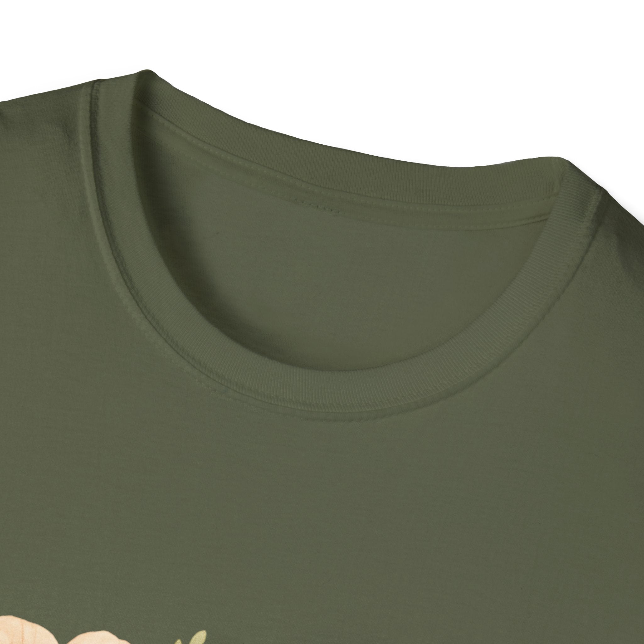 T-Shirt — "Introverted But Willing to Discuss Books" Floral Book Lover Tee