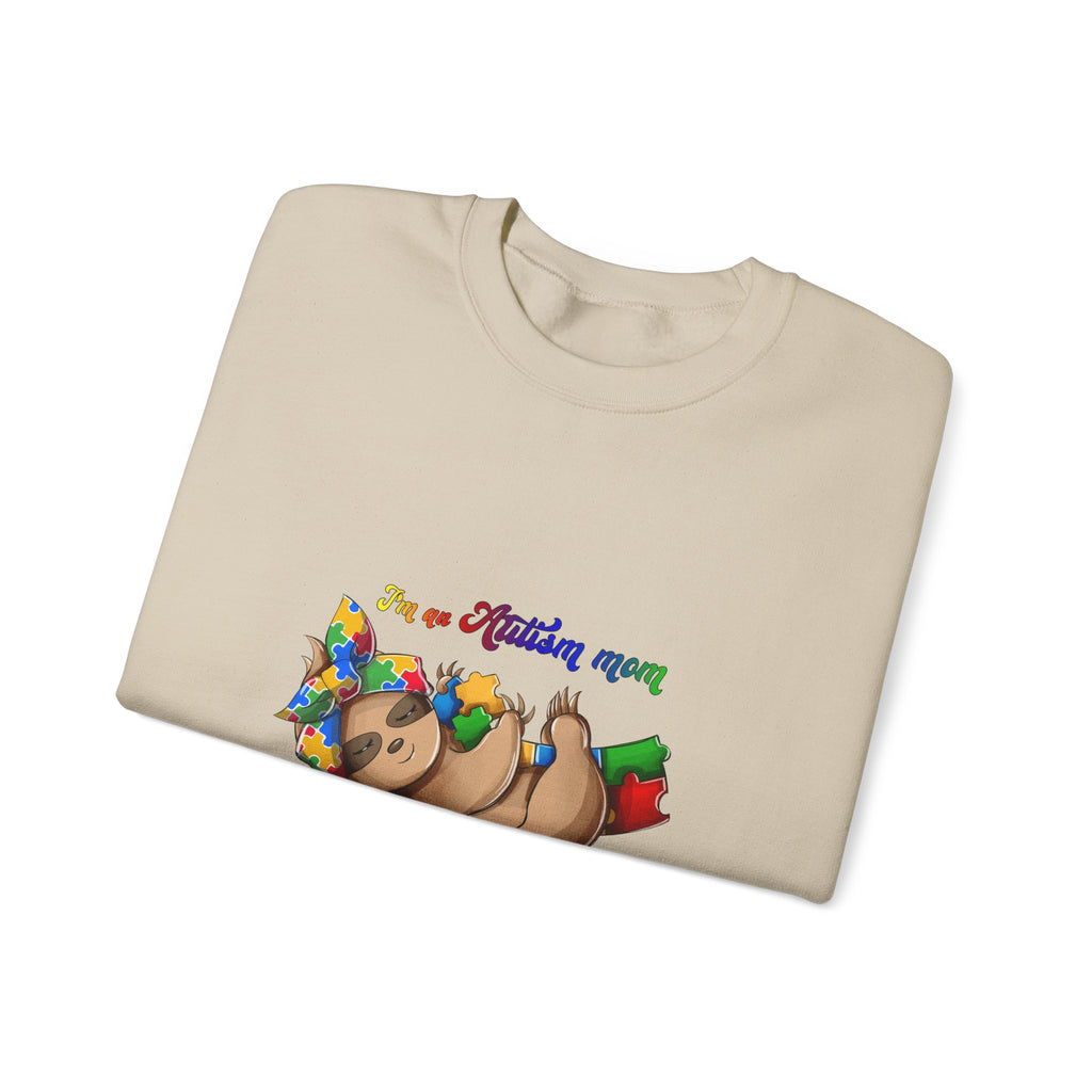 Sloth Mama Sweatshirt — "I'm a Slothin' Mama, I don't have my s*** together but I LOVED YOU TODAY" Cozy Mom Crewneck