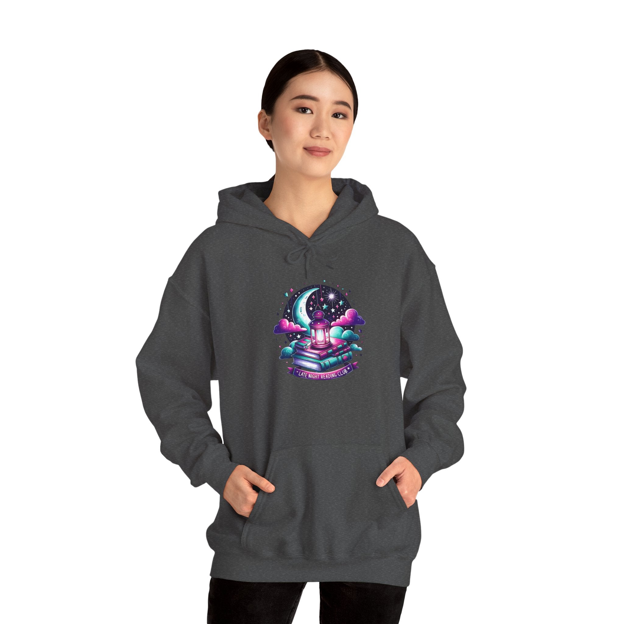 Mystic Book Crystal Ball Hoodie – Cosmic Reader Wizardry Sweatshirt