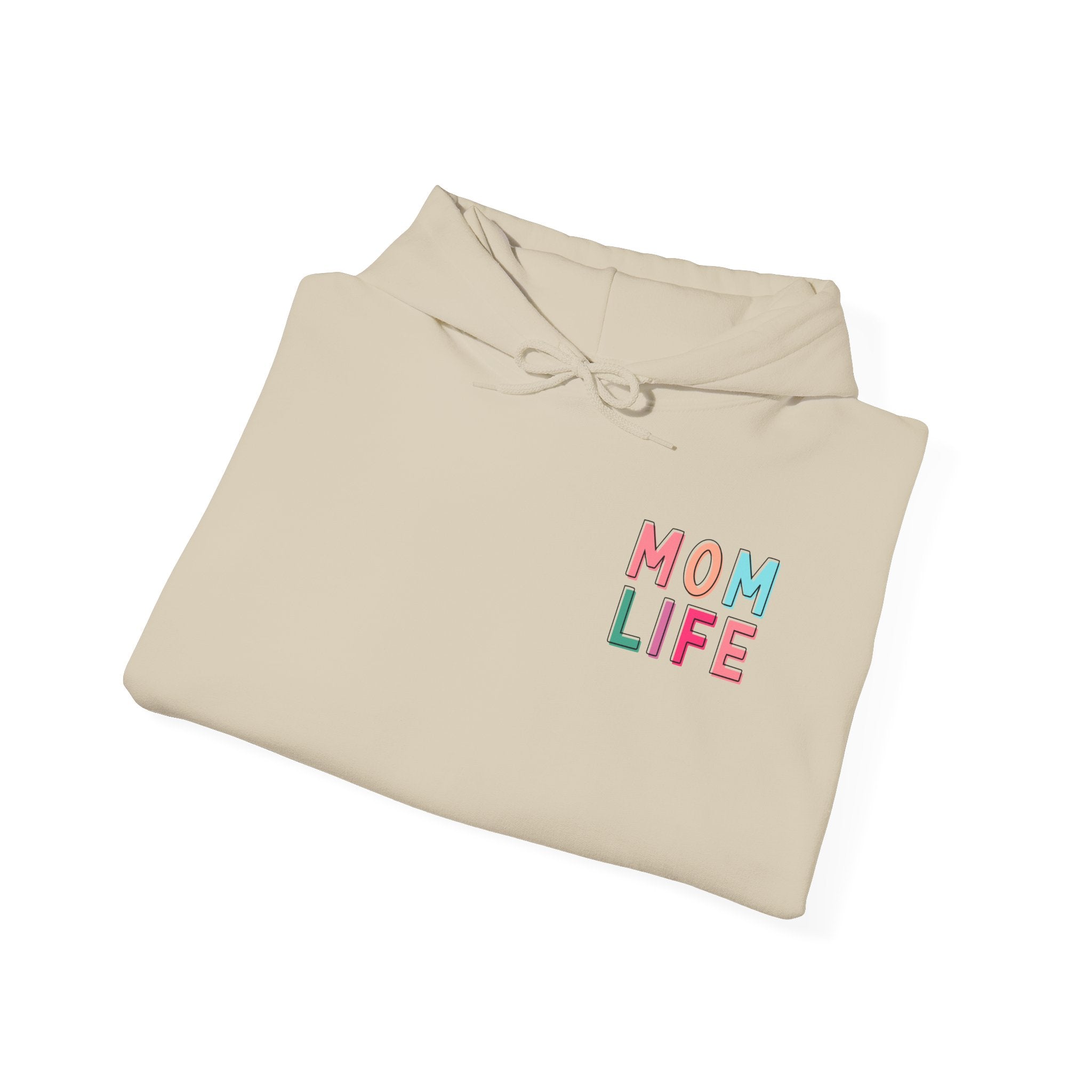 Double-sided Mom Life Hoodie — 'Mom Life' Front & 'I Put It All Together I Just Forgot Where I Put It' Funny Mom Sweatshirt