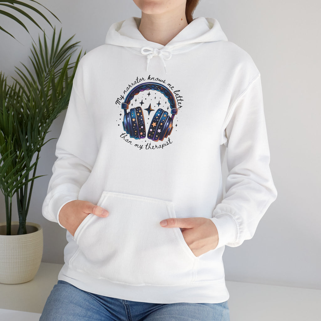 Galaxy Headphones Hoodie — "Listen to the Universe" Graphic Sweatshirt