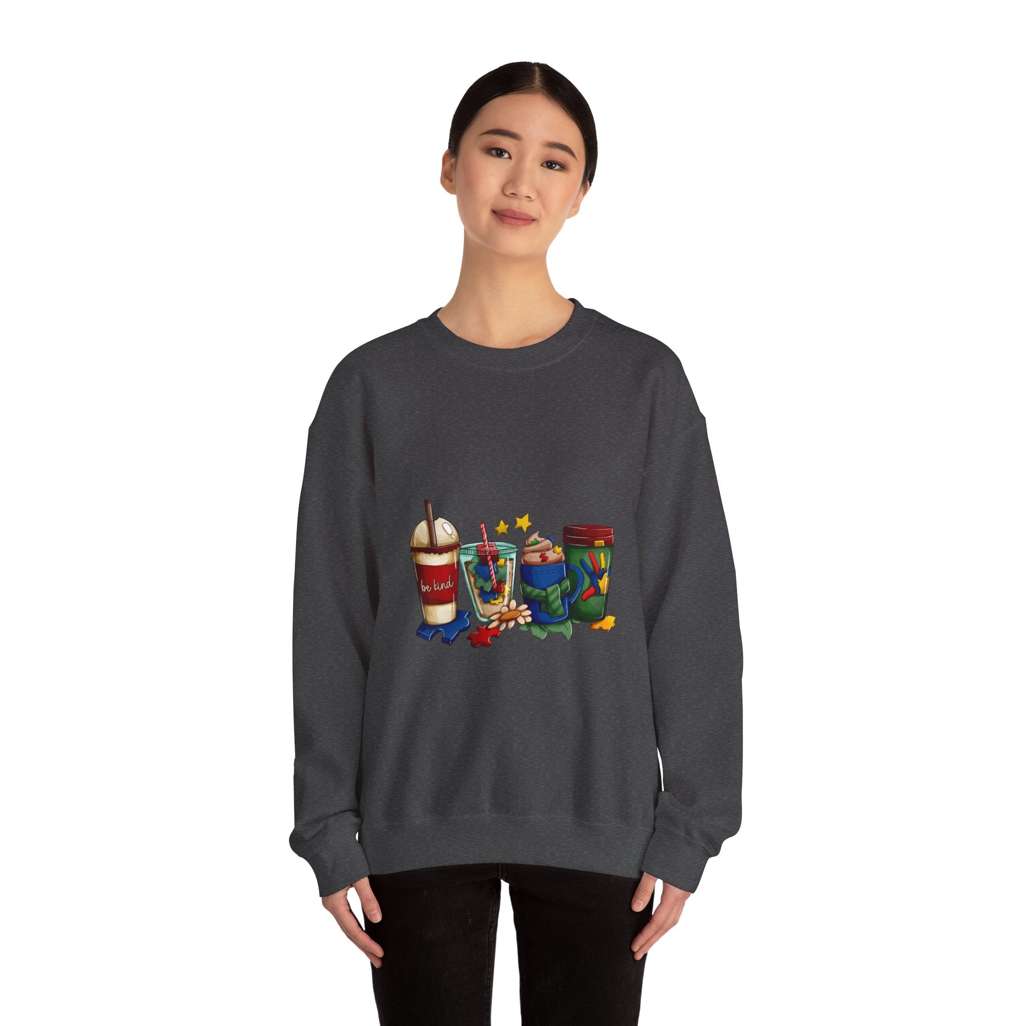 Candy Sodas Crewneck Sweatshirt – Retro Candy Drink Graphic