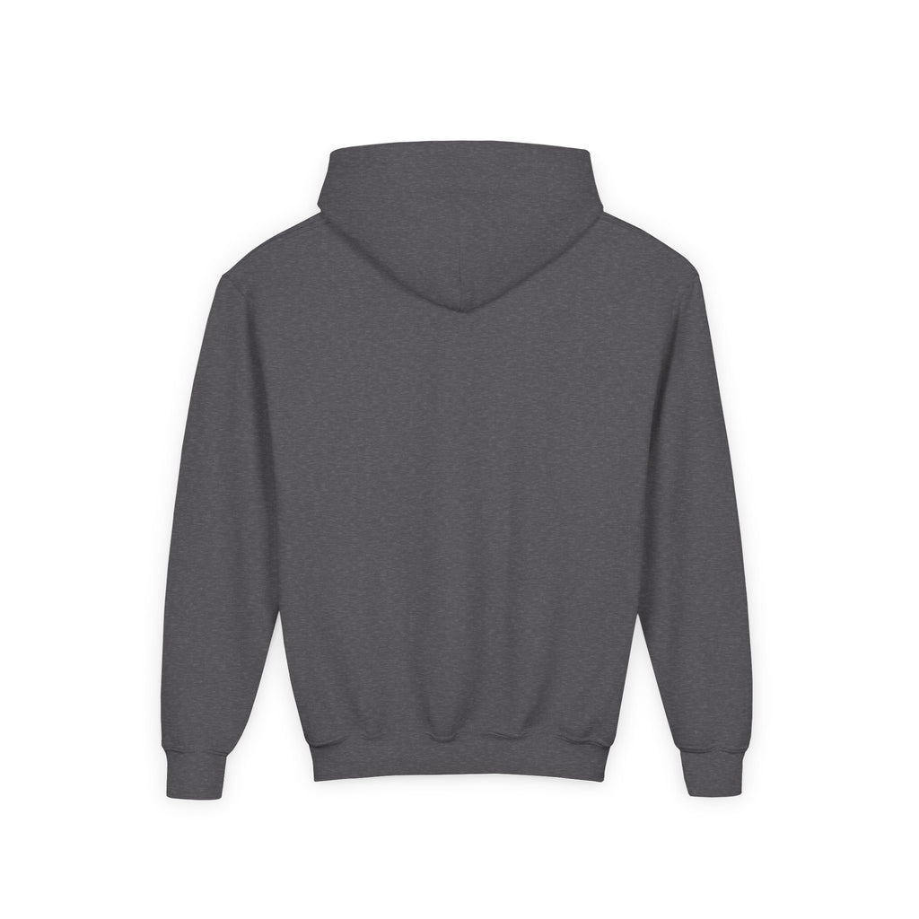 Youth Camo Baseball Crest Hoodie – Camouflage Bat & Home Plate Graphic