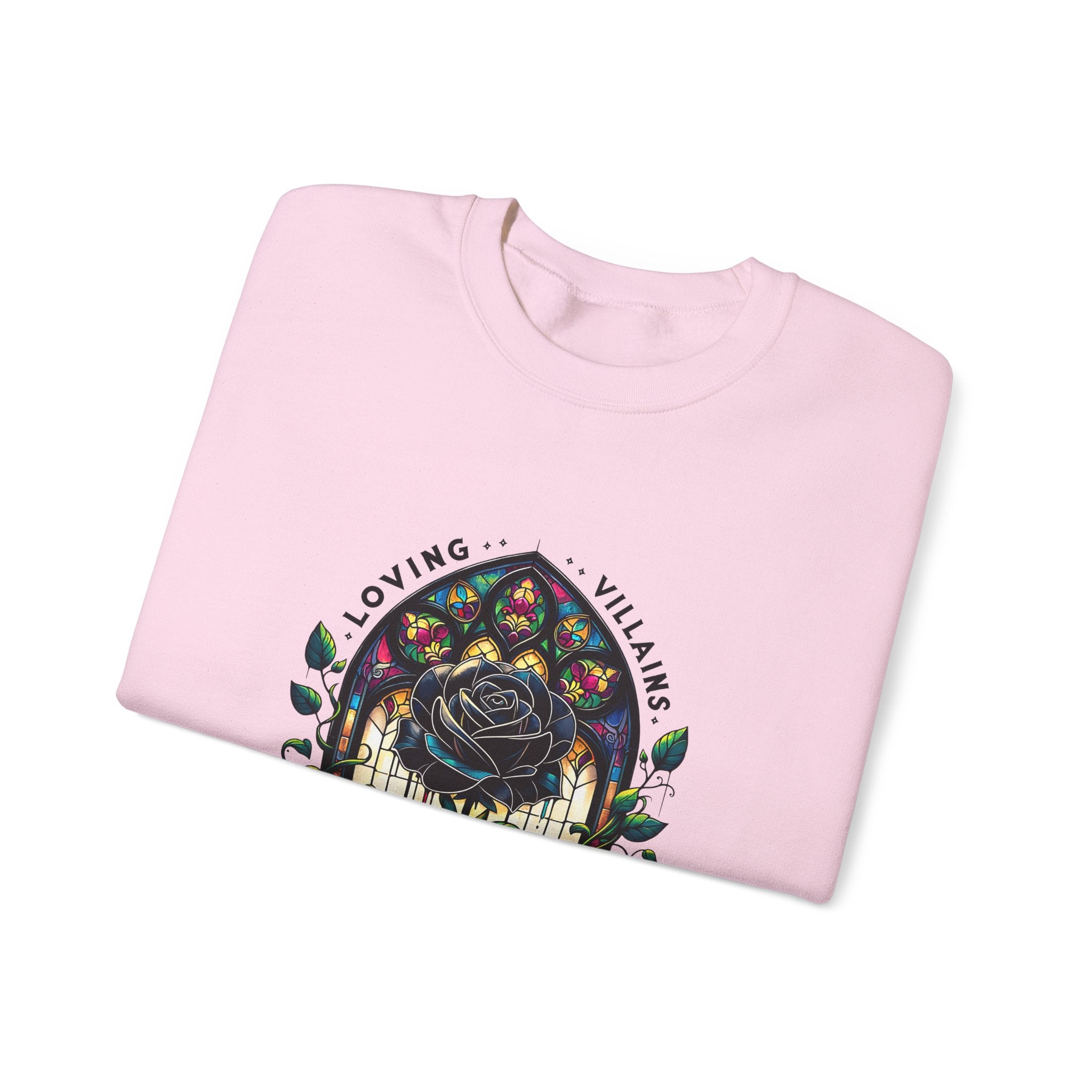 Villains Loving Rose Crewneck Sweatshirt