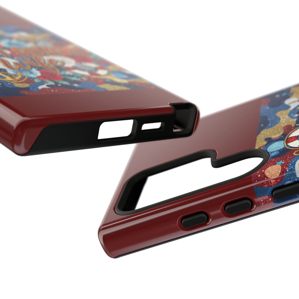 Coast Guard Wife Tough Phone Case — Patriotic Anchor & Lifebuoy Design
