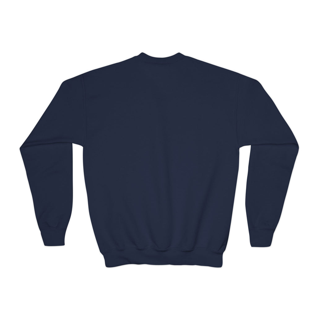 Kids Excavator Puzzle Crewneck Sweatshirt — Construction Autism Awareness