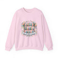 Booklover Crewneck Sweatshirt – Floral 'Too Many Books' Graphic