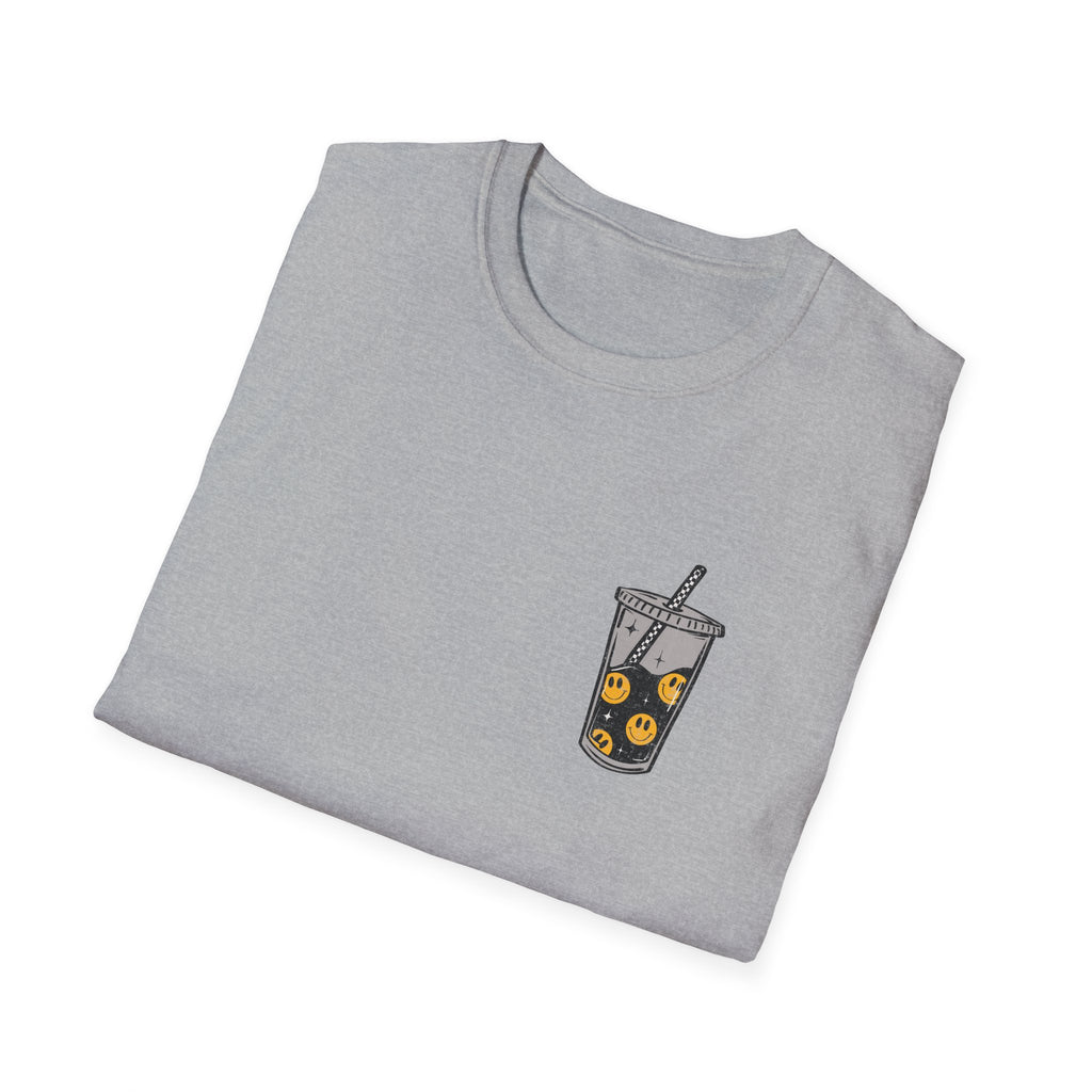 Double-sided Coffee & Hustle T-Shirt — "Drink Some Coffee and Handle Your Business" Graphic Tee