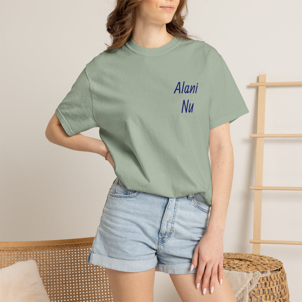 Graphic T-Shirt — Retro Tattoo Collage ‘Alani Nu’ Can Design