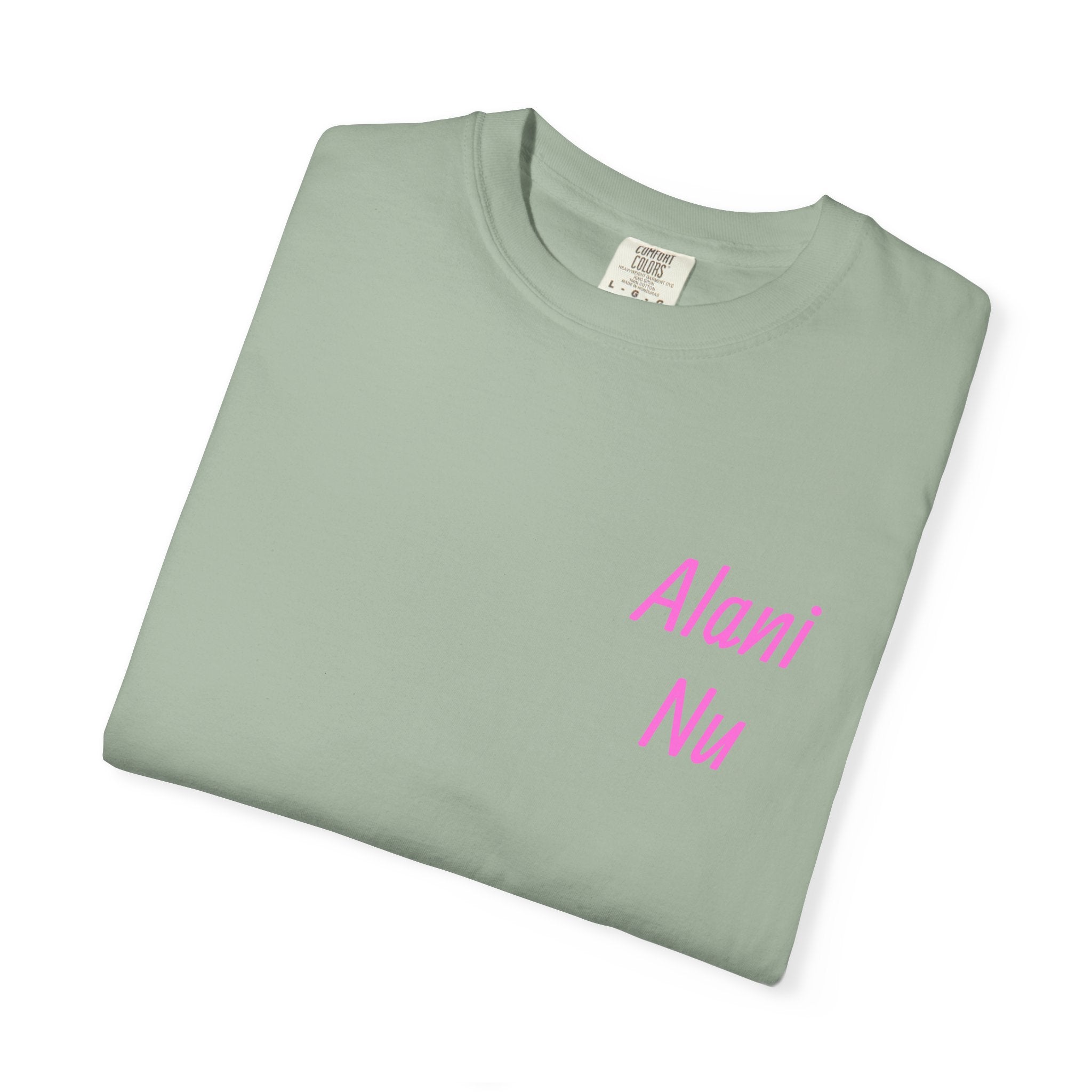Alani Nu Graphic T-Shirt — Pink XOXO Candy & Lip Design