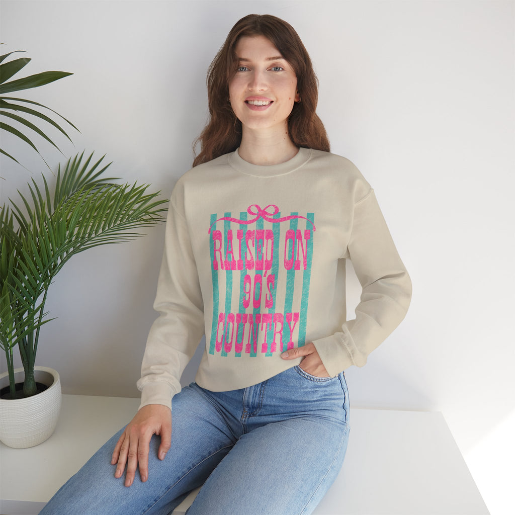 Raised on Big Country Crewneck Sweatshirt