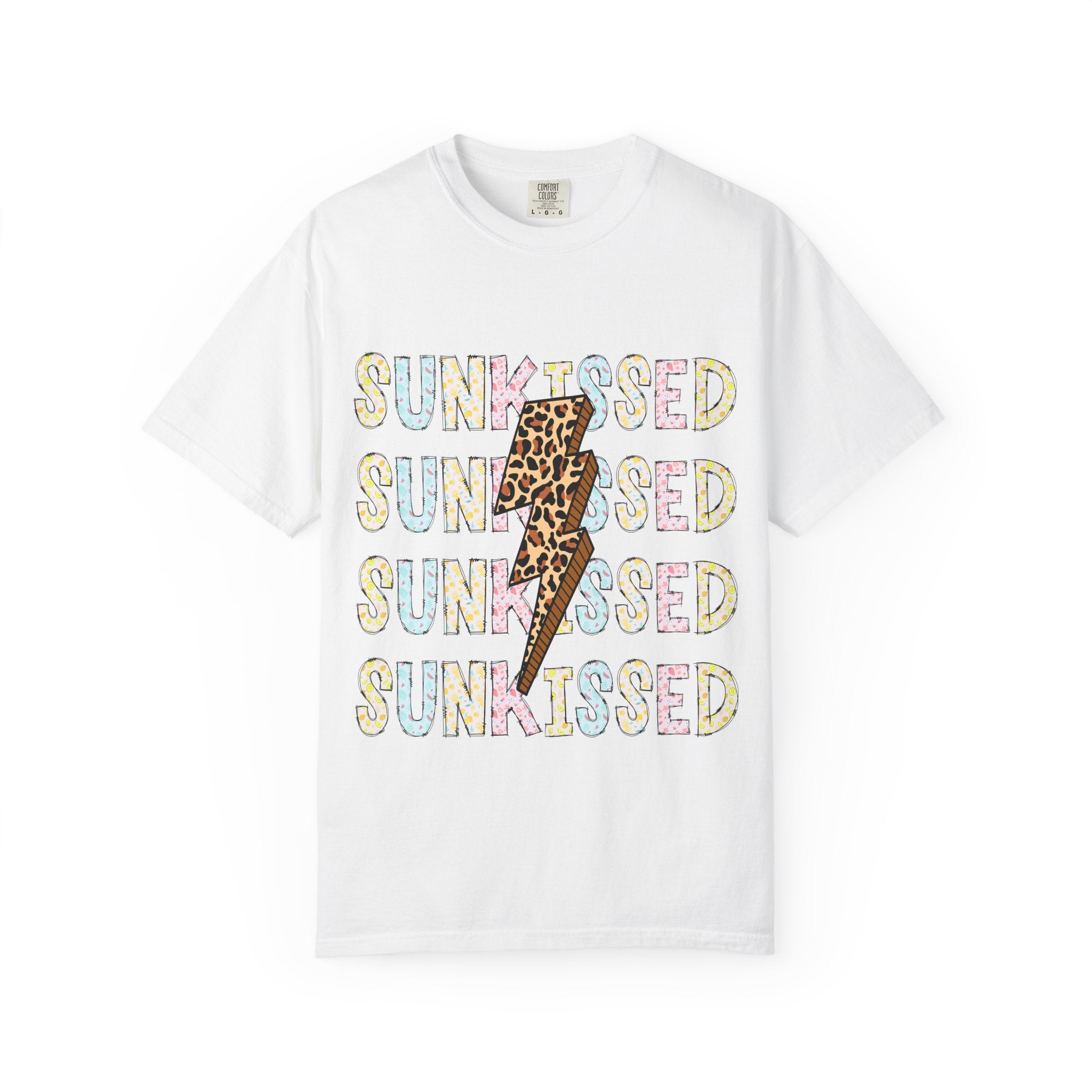 Sunkissed Leopard Bolt T-Shirt
