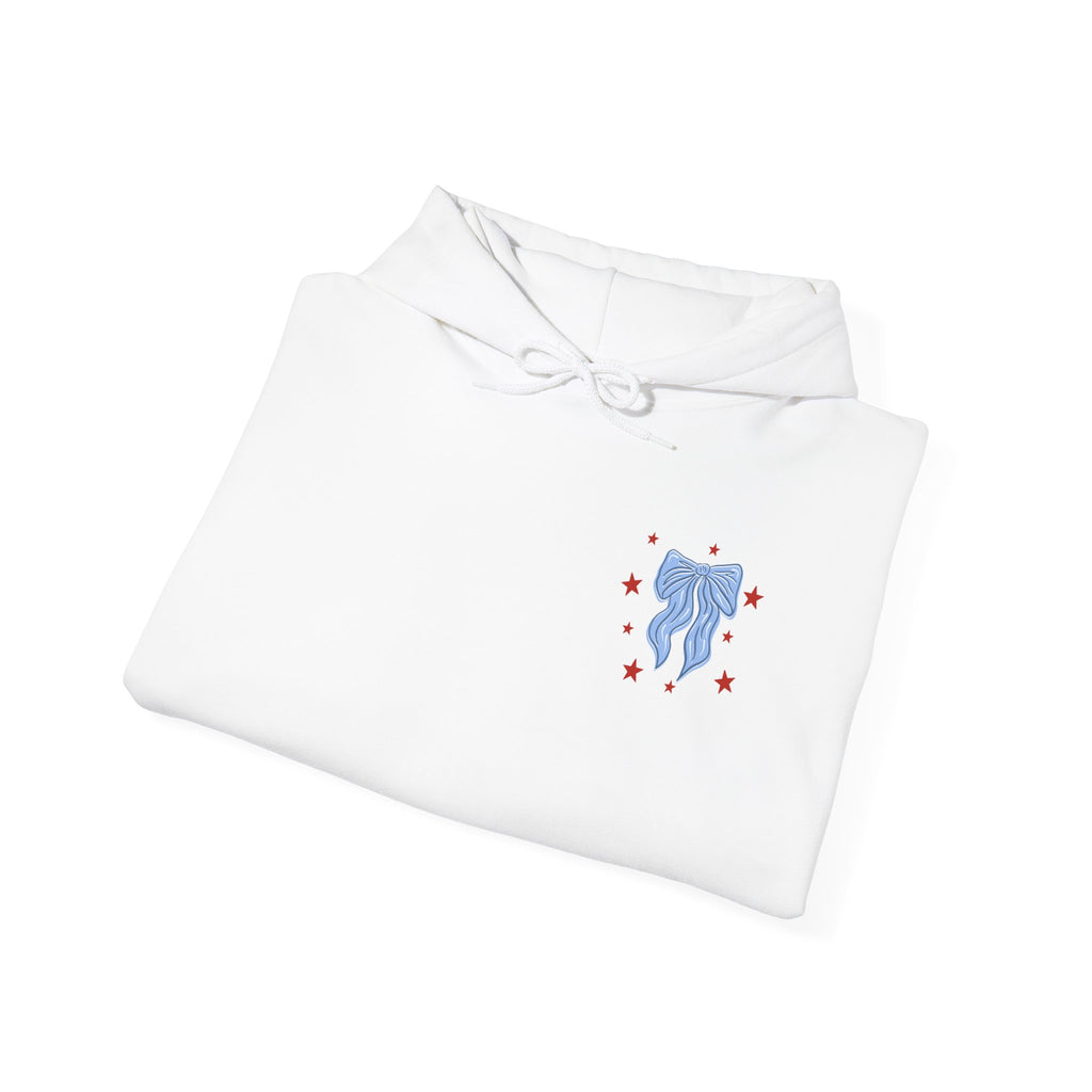 American Honey Hoodie — Retro Patriotic Graphic Sweatshirt