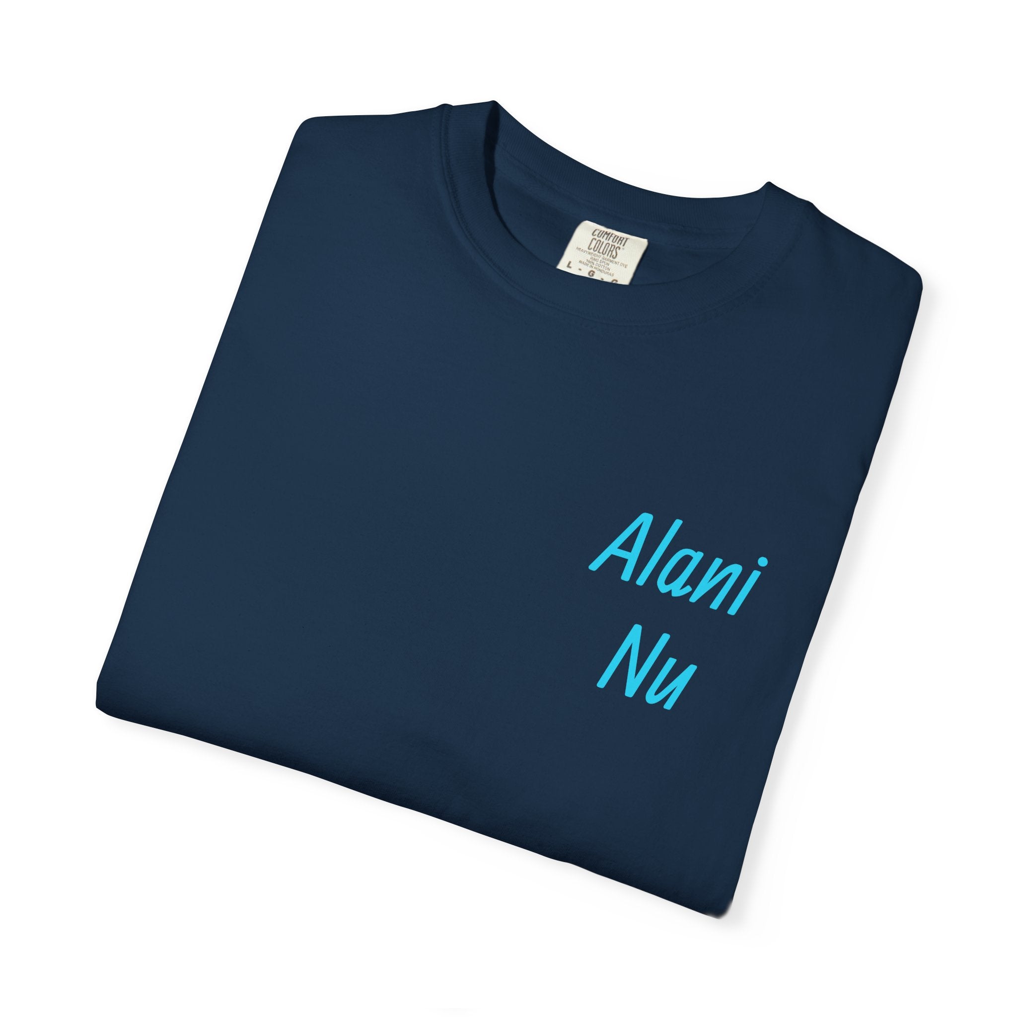 Good Vibes Only Graphic Tee — 'Alani Nu' Blue Drink Design