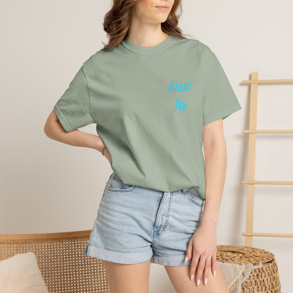 Good Vibes Only Graphic Tee — 'Alani Nu' Blue Drink Design