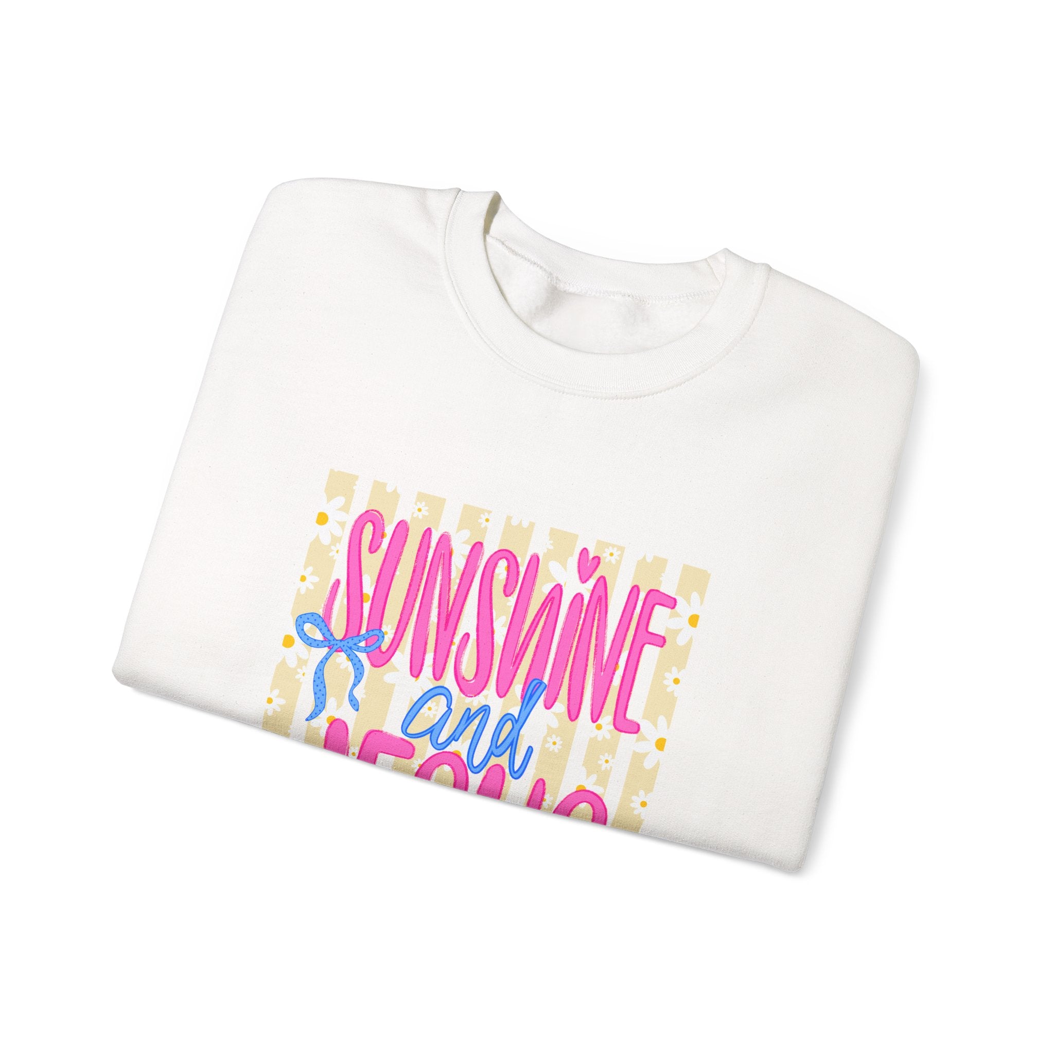 Sunshine and Jesus Sweatshirt - Christian Faith Crewneck
