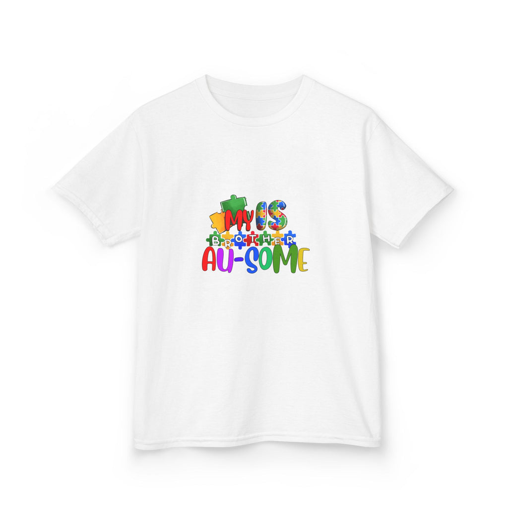 Kids Tee - "This Kid is Au-some" Colorful Autism Awareness Shirt