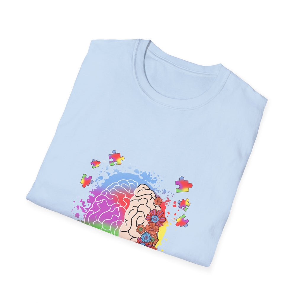 Autism Awareness Brain Puzzle T-Shirt