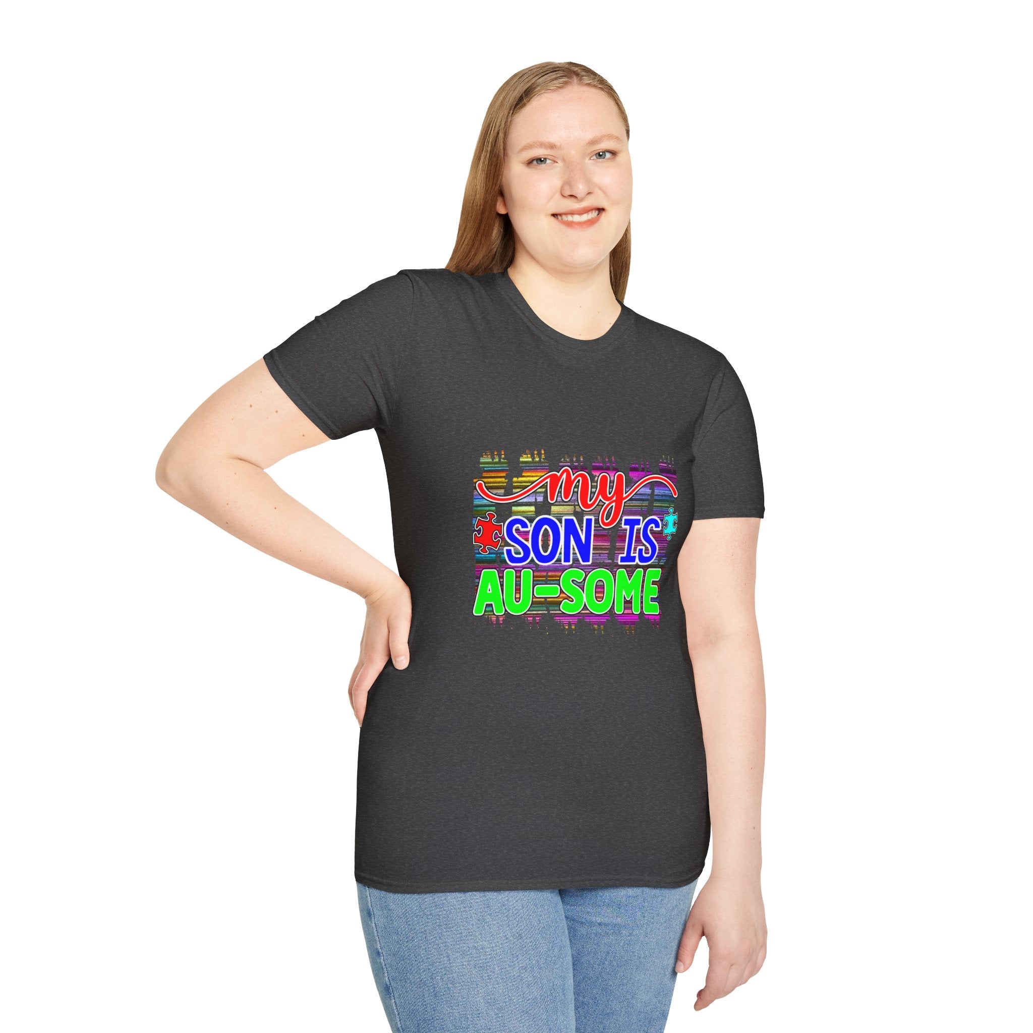 My Son Is AU-some Autism Pride T-Shirt