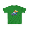 Kids Monster Truck Autism Awareness T‑Shirt — Puzzle Piece Ride
