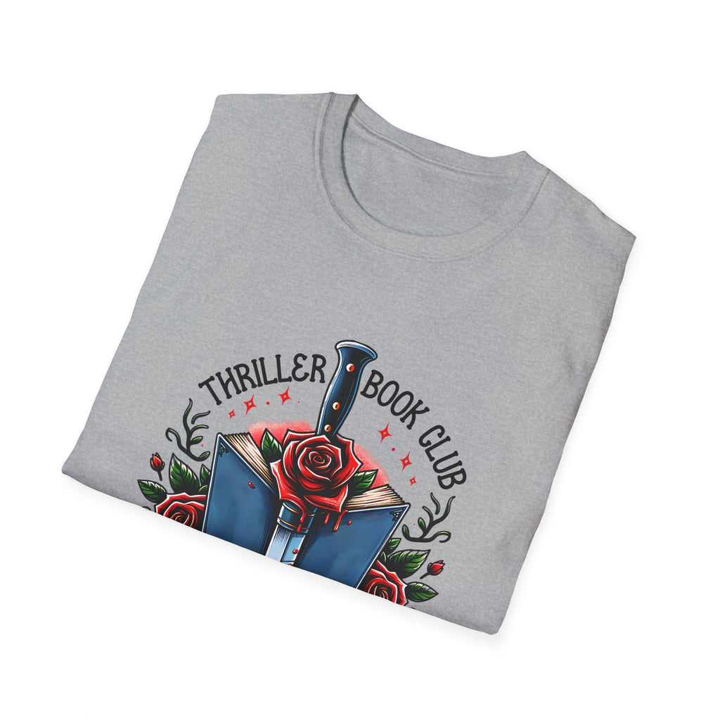 Thriller Book Club T-Shirt — “We Like Our Books Twisted” Graphic Tee